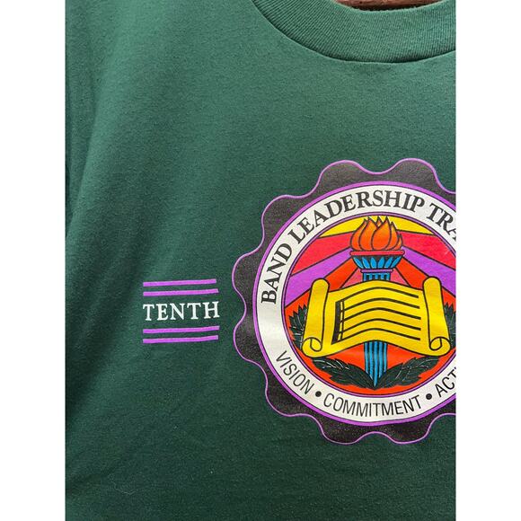 Vintage Band Leadership Shirt Training Vision XL paint stains - Picture 3 of 11